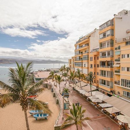 En Primera Linea De La Playa De Las Canteras Vista Al Mar Las Palmas de Gran Canaria Exterior photo